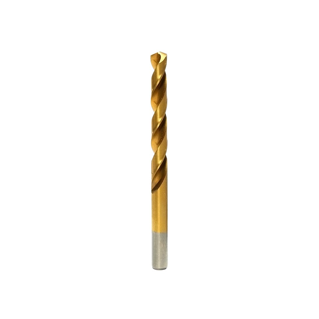 Сверло по металлу, с титановым покрытием, Haisser, диаметр 2.3 мм, HS111039 ножницы по металлу пряморежущие 270 мм двухкомпонентная ручка gross piranha 78329