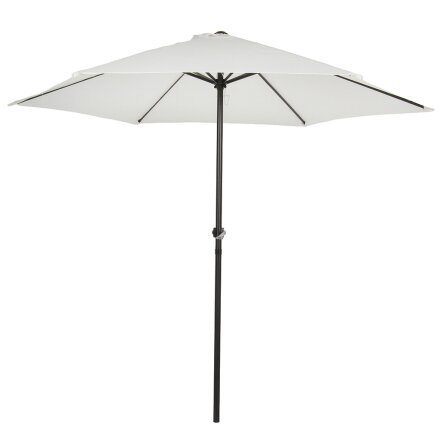 Зонт садовый 2.4 м, бежевый, GU-01, 093009, 6 спиц