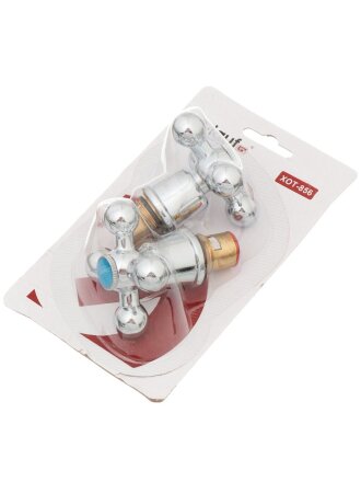 Маховик с кран-буксой 1/2 '', с керамическими вставками, в комплекте 2 шт, G.lauf, XOT-856