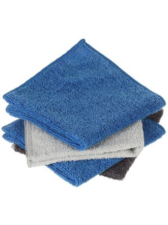 Набор салфеток для уборки, микрофибра, 4 шт, Lomberta, 721604