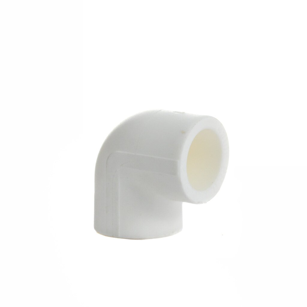 Уголок полипропилен, d20 мм, 90 °, внутренняя/внутренняя, белый, Valfex кухонный уголок артмебель кантри экокожа белый правый угол