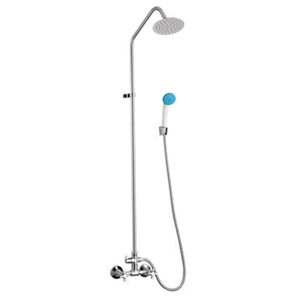 Душевая система для ванны, Solone, с кран-буксой, хром, JIK16-B102-A