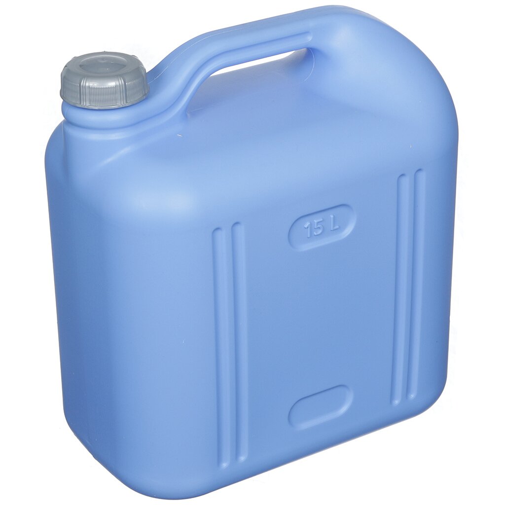 Канистра пластик, для воды, 15 л, прямоугольная, фиолетовая, С932ФИЛ, Просперо, Martika держатель для молока пластик 1 л martika с47п с47м