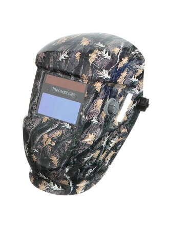 Маска сварщика хамелеон, автозатемнение, Прометей-2, 9-13 DIN, шлифование, индикатор зарядки, LYG4670