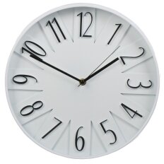 Часы настенные, кварцевые, 30 см, круглые, пластик, Y6-10684