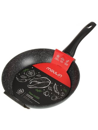 Сковорода алюминий, 26 см, антипригарное покрытие, Moulin villa, Titan Urban, индукция, UT-26-I