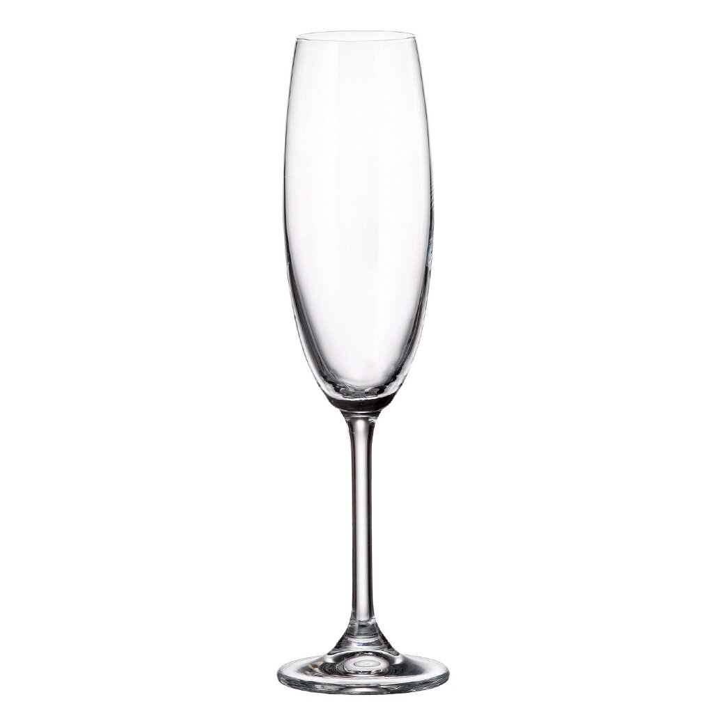 Бокал для шампанского, 220 мл, стекло, 6 шт, Bohemia, Gastro/Colibri, 23104/4S032/220 бокал для шампанского слёзы 210 мл в индивидуальной коробке