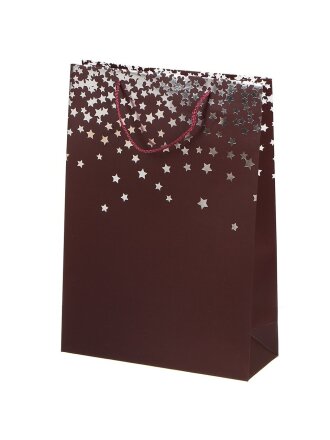 Пакет подарочный 31х12х44 см, в ассортименте, Звезды, Y4-3368