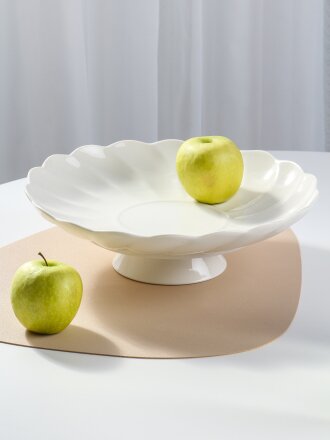 Ваза для фруктов, фарфор, на ножке, 30.5 см, Bonjart, 202500