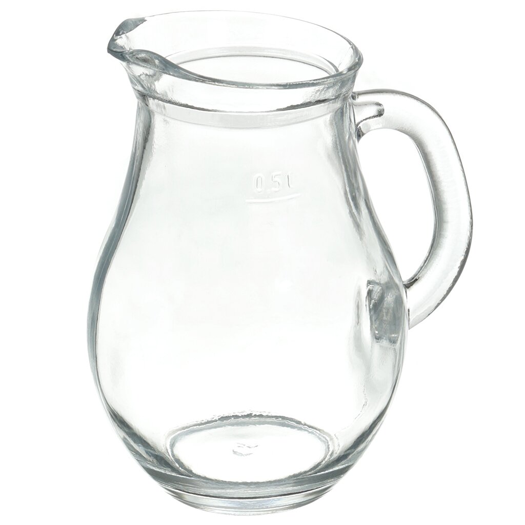 Молочник стекло, 0.5 л, Pasabahce, Bistro, 80101SLB
