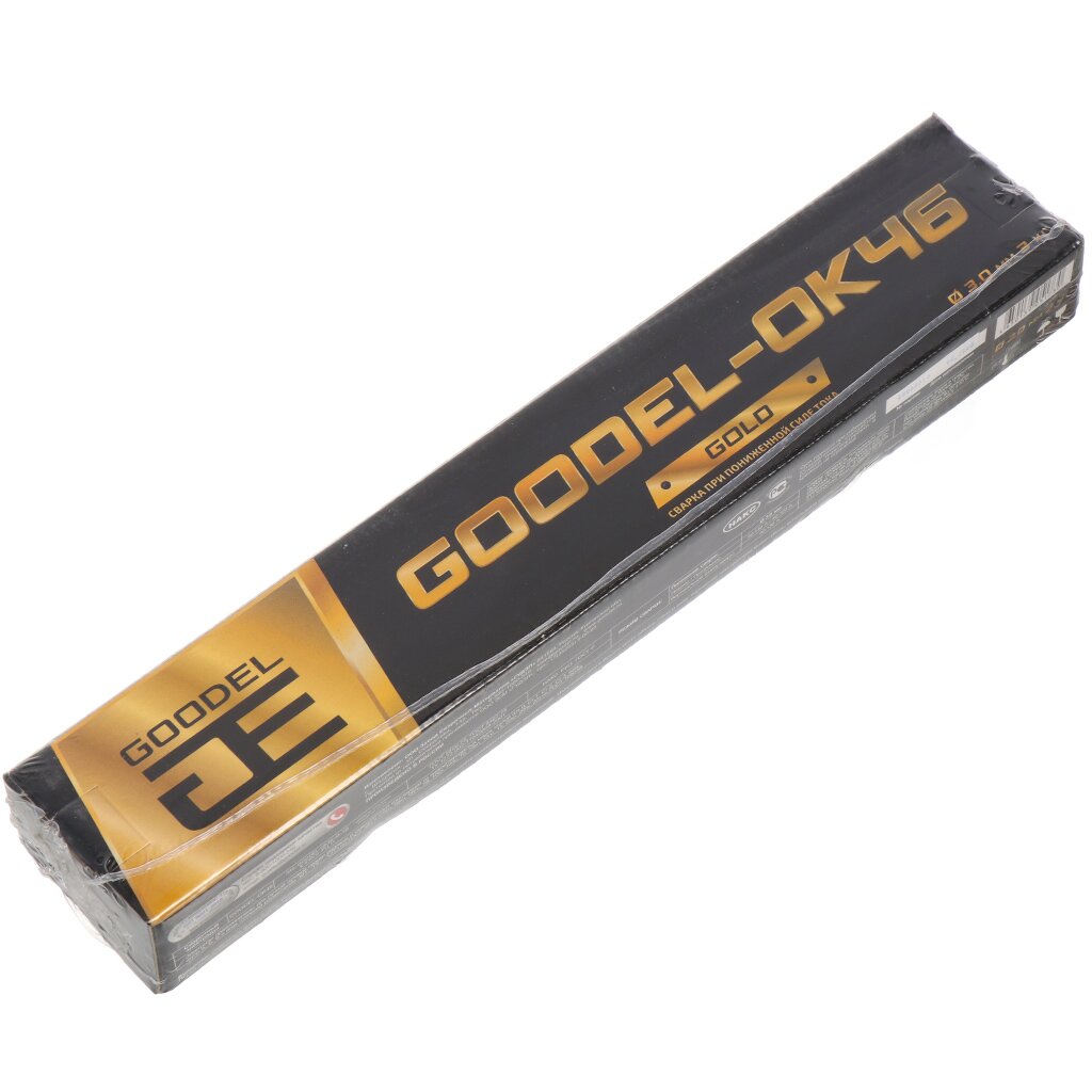 Электроды Goodel, ОК-46 Gold, 3х350 мм, 3 кг электроды goodel ано 21 2х350 мм 1 кг
