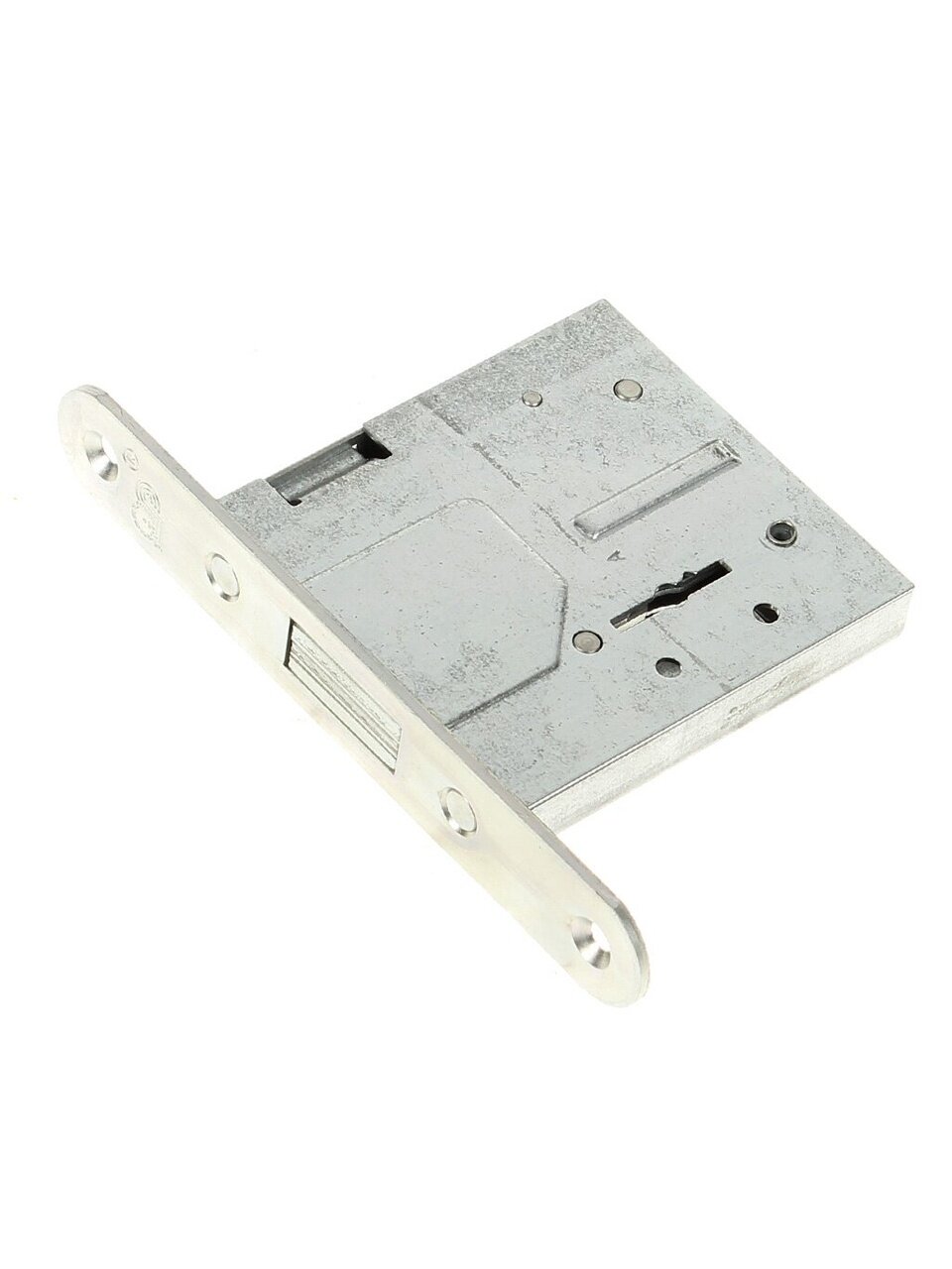 Замок врезной Просам, ЗВ8-4С/03, 1995, без ручки, сувальдный, оцинкованная сталь