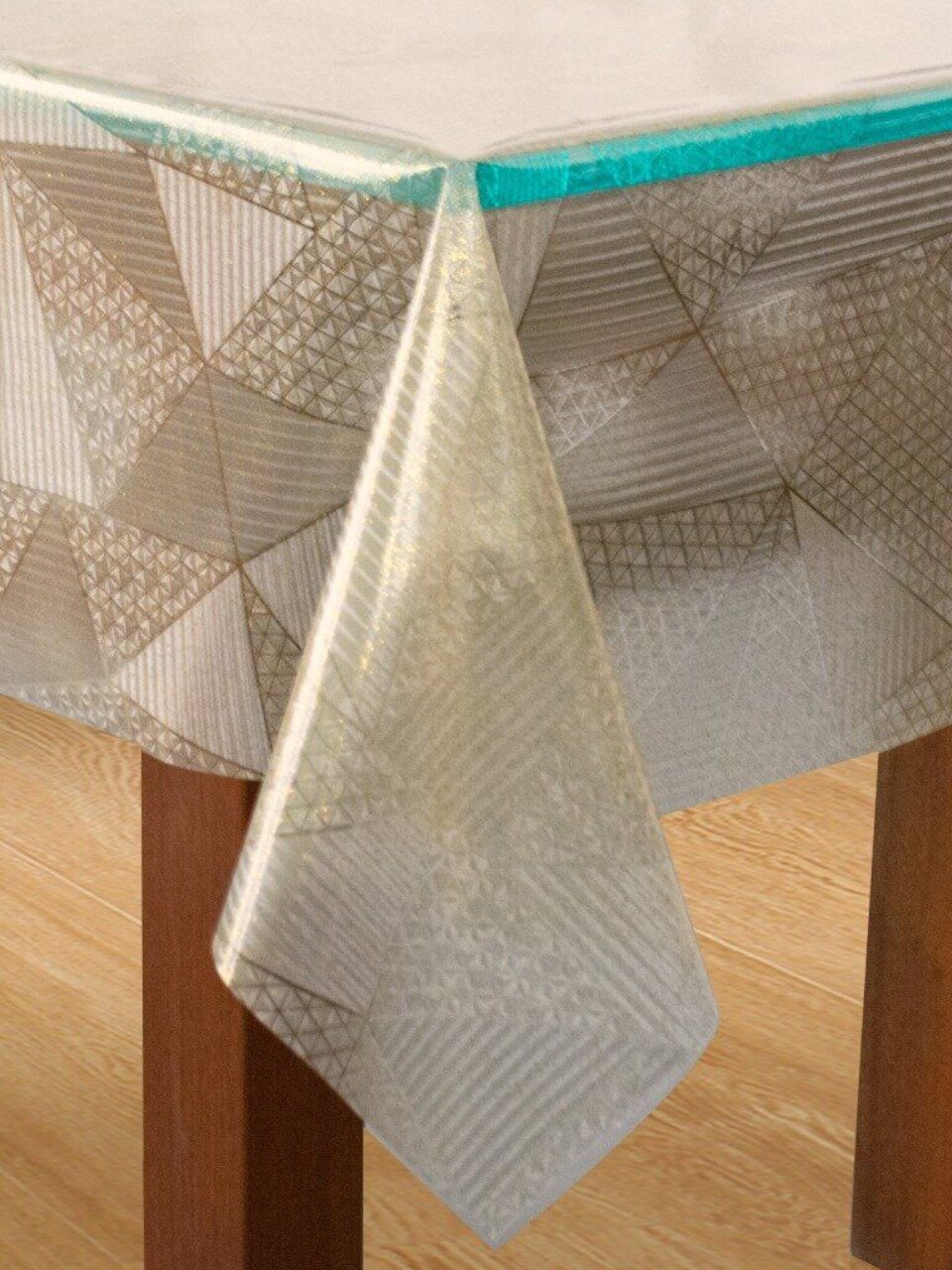 Клеенка Silvano, Тиснение Блеск, 1.39х20 м, ПВХ, золото, TC405-002