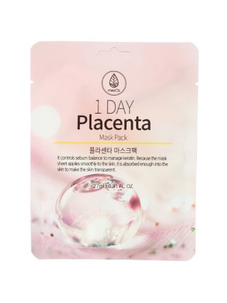 Маска для лица, Med B 1 Day, Syn-Ake, тканевая, увлажнение, 27 мл, в ассортименте