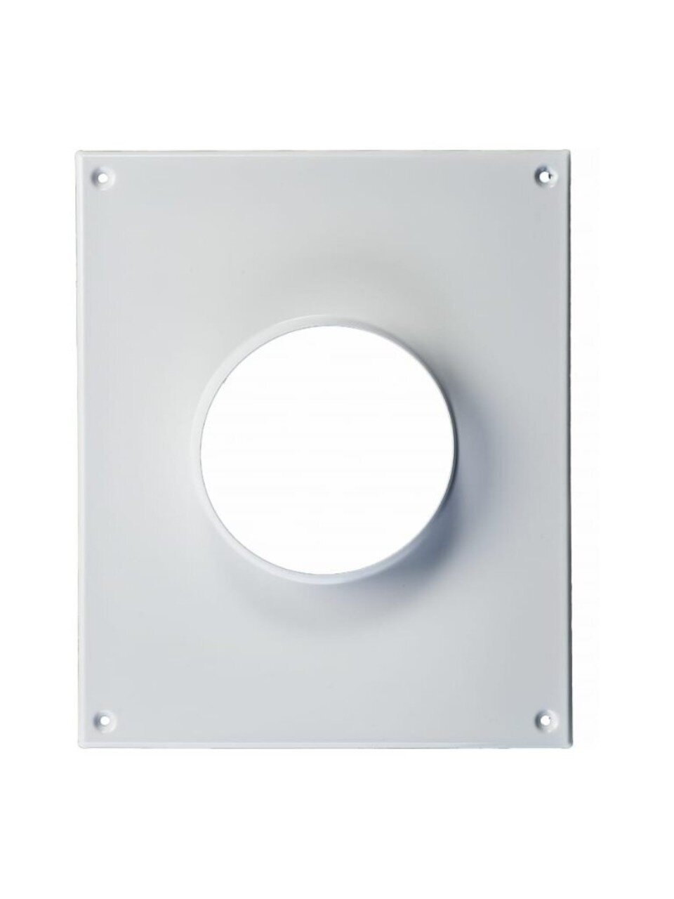 Площадка торцевая пластик, установочный диаметр 120 мм, 205х240 фланец D120, Viento, 120П