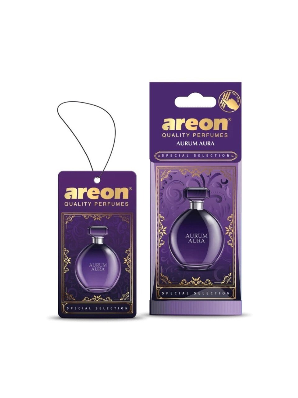 Ароматизатор в машину сухой, Areon, Special Selection Аурум Аура, 704-SS-02