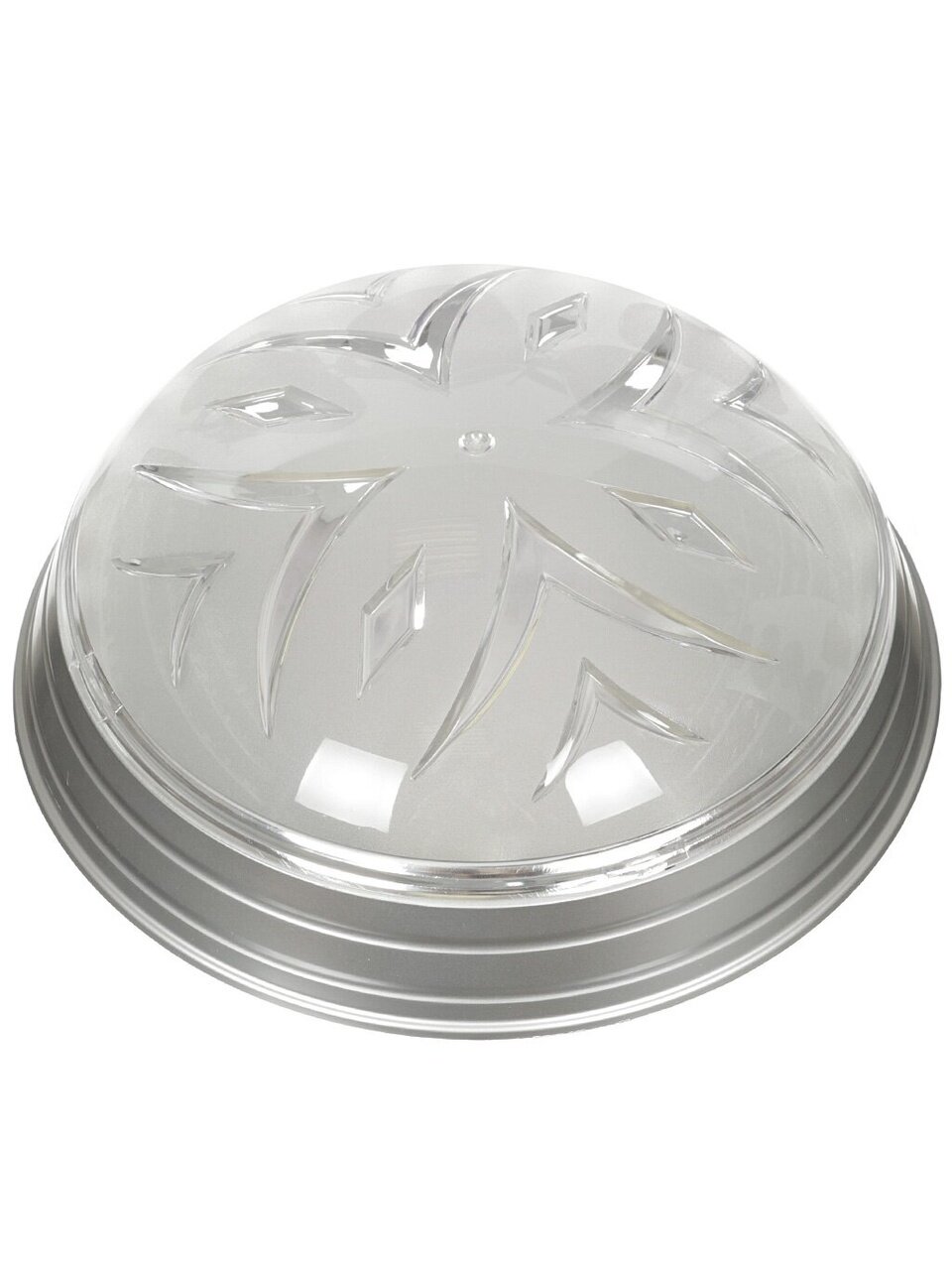 Светильник TDM Electric, НПО 106 Плутон, 40 Вт, E27, на 1 лампочку, IP20, 23.2х23.2х7.7 см, серебро, SQ0328-0030