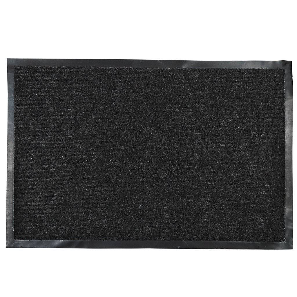 Коврик грязезащитный, 50х80 см, прямоугольный, черный, Light, Sunstep, 35-513 коврик sunstep grass 45x75cm grey 37 962