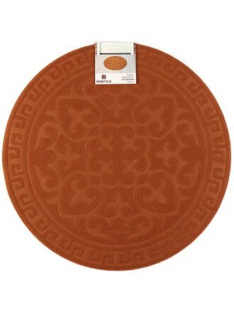 Коврик придверный, 65х65 см, круглый, D 65 см, Comfort, Vortex, 22388