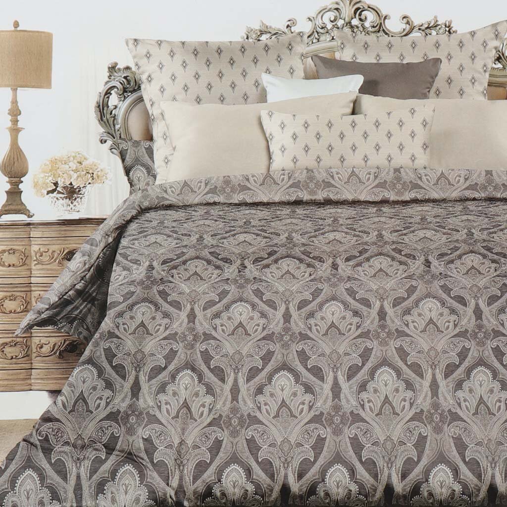 Постельное белье Romantic Arterisso 2-спальное сатин (простыня 220х240 см, 2 наволочки 70х70 см, пододеяльник 215х175 см) Тадж Махал 467917