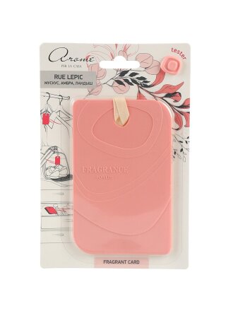 Ароматизатор для дома Fragrant Card Rue Lepic, А 6001