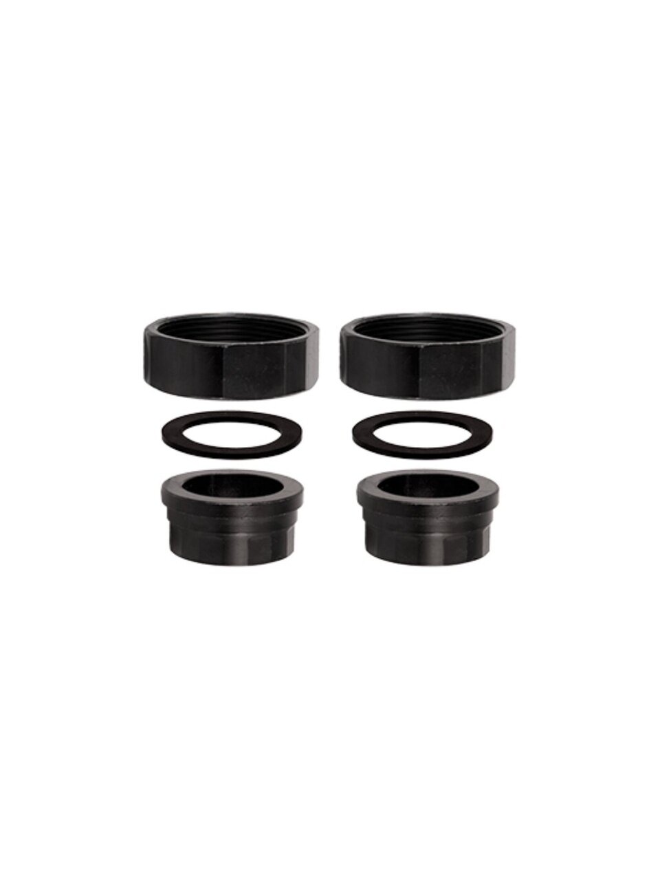Гайки для насоса, сталь, 1&amp;quot;х1&amp;quot; 1/2, г-г, 2 шт, Jemix, G 1 1/2 F-G 1 F