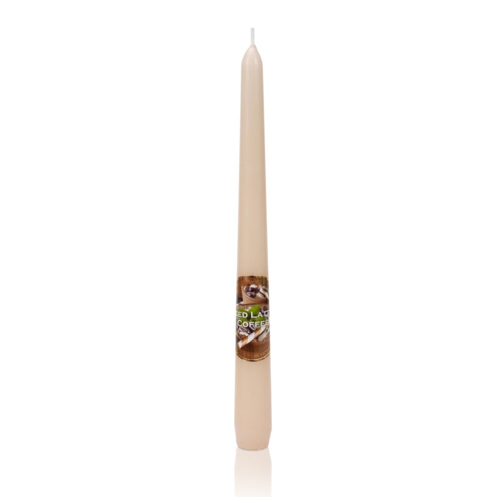 Свеча декоративная 25х21 см стержень Bartek Candles Кофе Латте 119₽