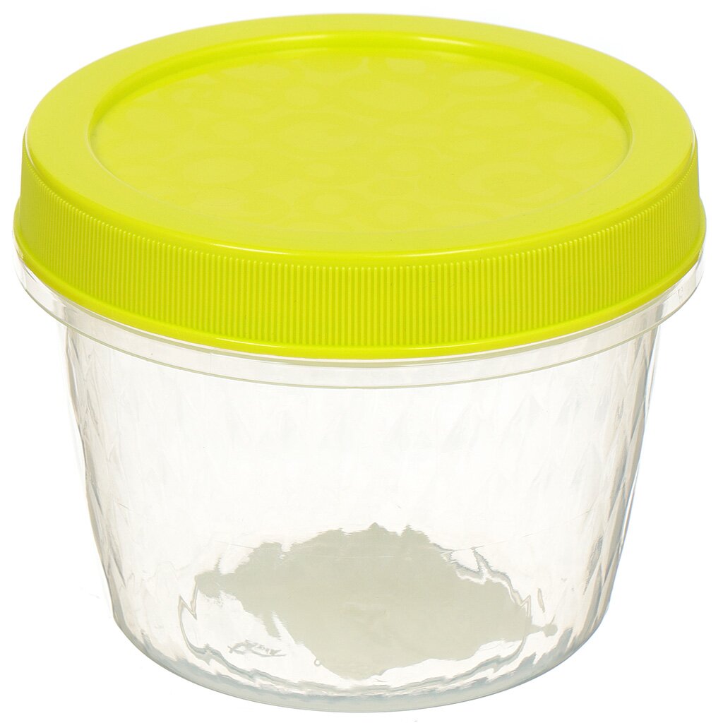 Контейнер пищевой пластик, 0.55 л, 8.5 см, круглый, Idea, Ролл, М 1473 круглый контейнер tescoma