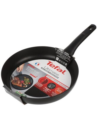 Сковорода алюминий, 28 см, антипригарное покрытие, Tefal, Ultimate, индукция, G2680672