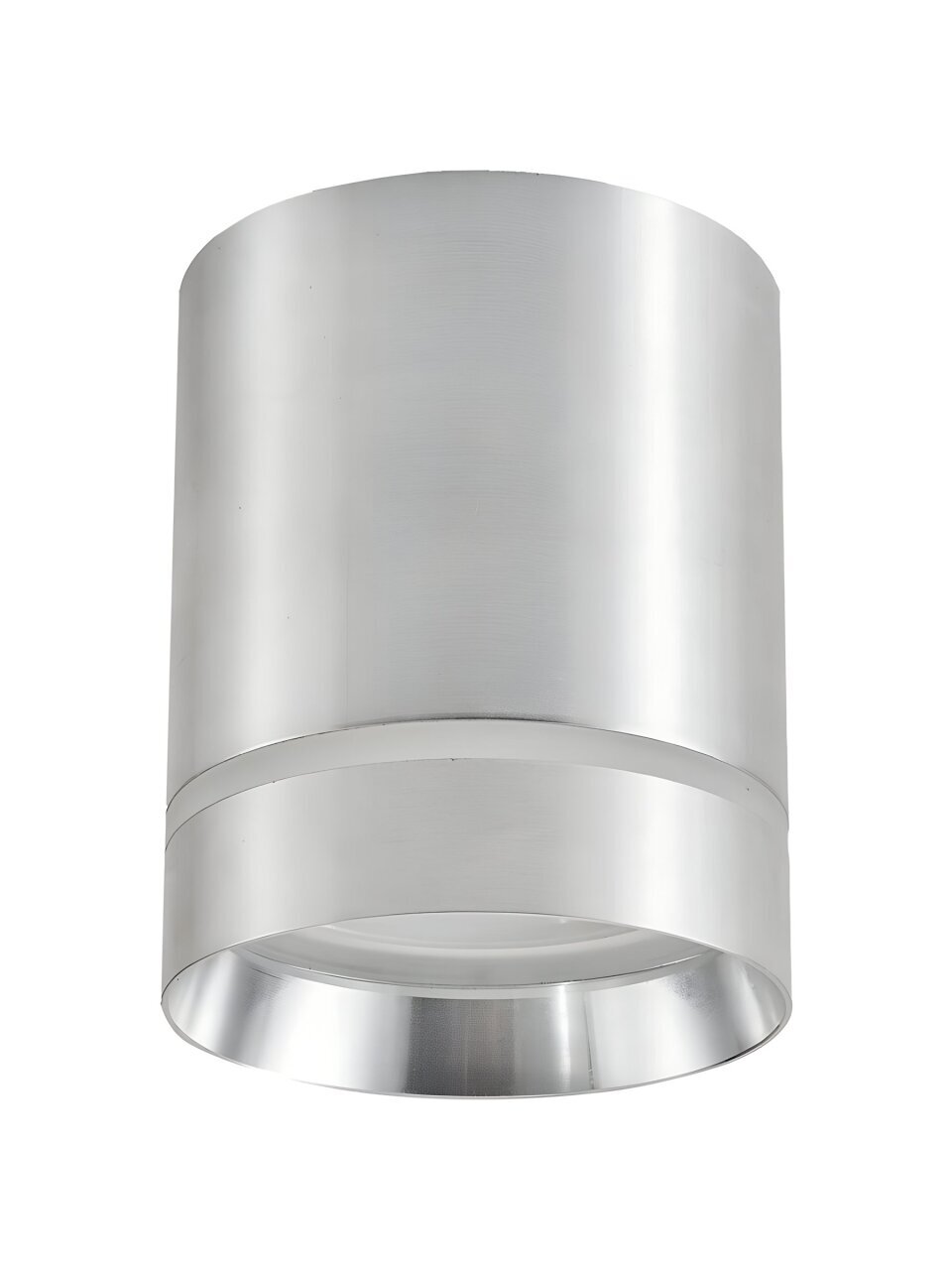 Светильник накладной General Lighting Systems, Башня, 50 Вт, GX53, на 1 лампочку, IP20, 8.2х8.2х10 см, боковой рассеиватель, Спот, хром, 661348