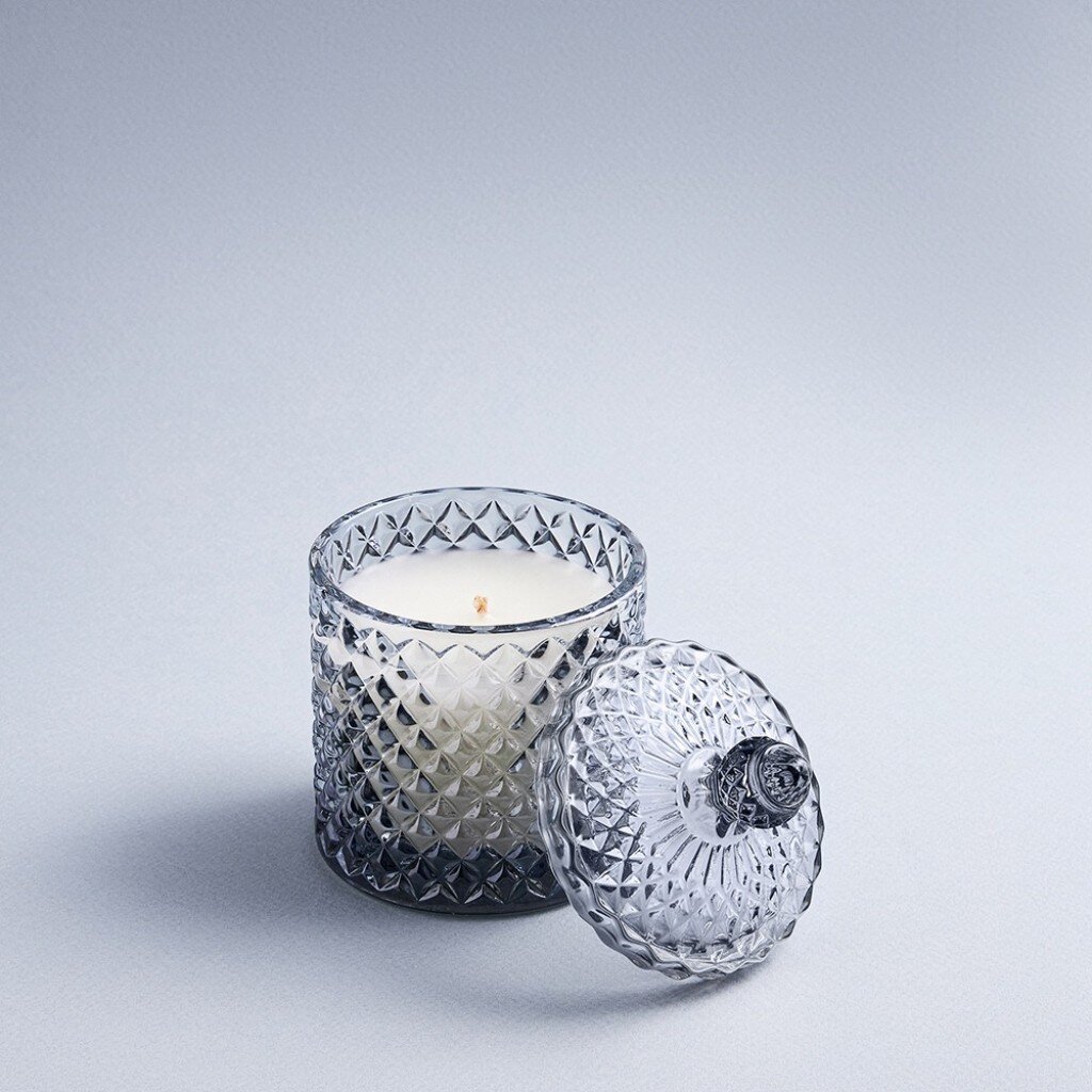 Свеча ароматическая, 10х12 см, в стакане, жемчуг, Ivlev Chef, стекло, 844-121 свеча декоративная ароматизированная 9х7 5х7 5 см в стакане bartek candles восточное дерево