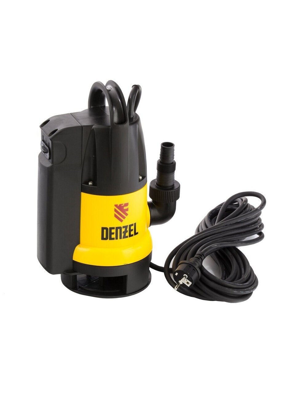 Насос дренажный, Denzel, 800 Вт, глубина погружения 7 м, 13 м³/ч, подъем 5 м, 13000 л/ч, DP800A