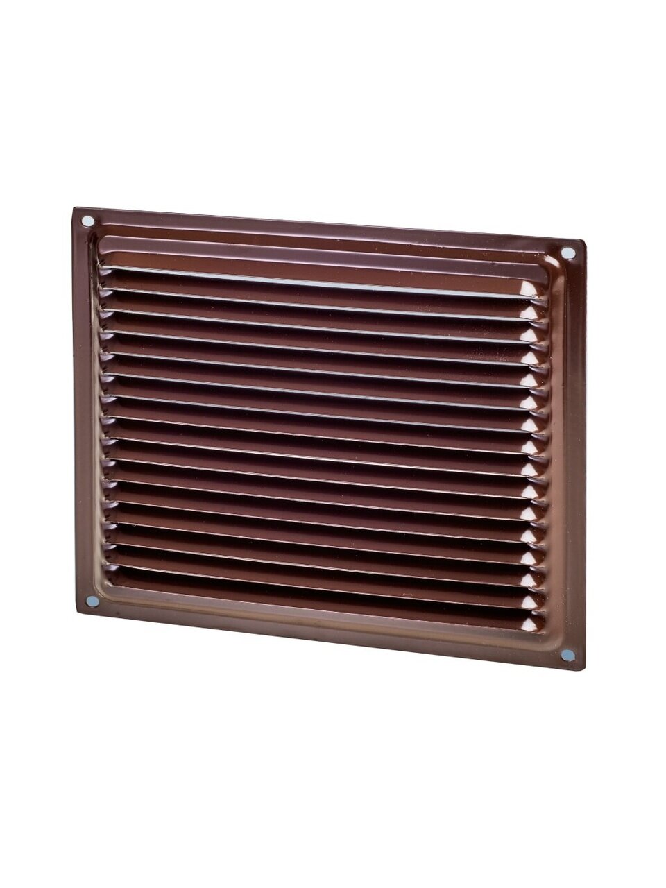 Решетка вентиляционная металл, 100х100 мм, коричневая, Event, 1010ВРС