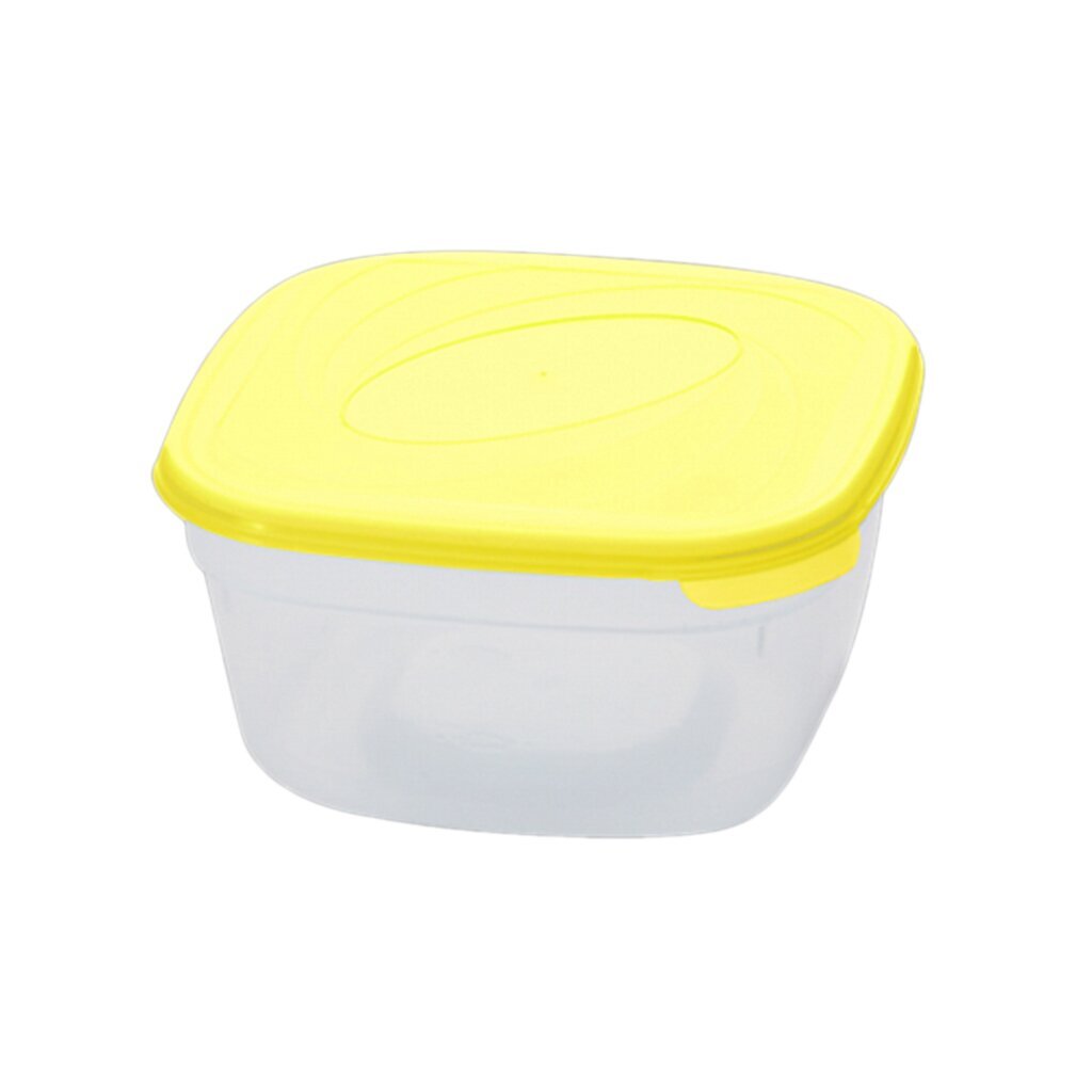 Конт д/СВЧ и заморозки Galaxy квадратный 2л (16,5х16,5х10,5см) лимон ПЦ2219