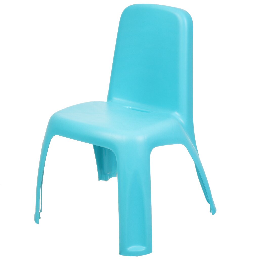 Стульчик детский пластик, Радиан, бирюзовый, 10200113 стульчик детский пластик радиан лайм 10200116