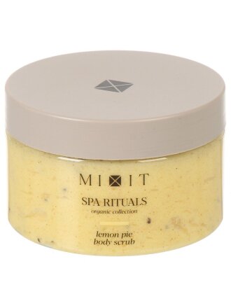 Скраб-бальзам для тела, Mixit, Spa Rituals, 300 г, с ароматом лимонного пирога