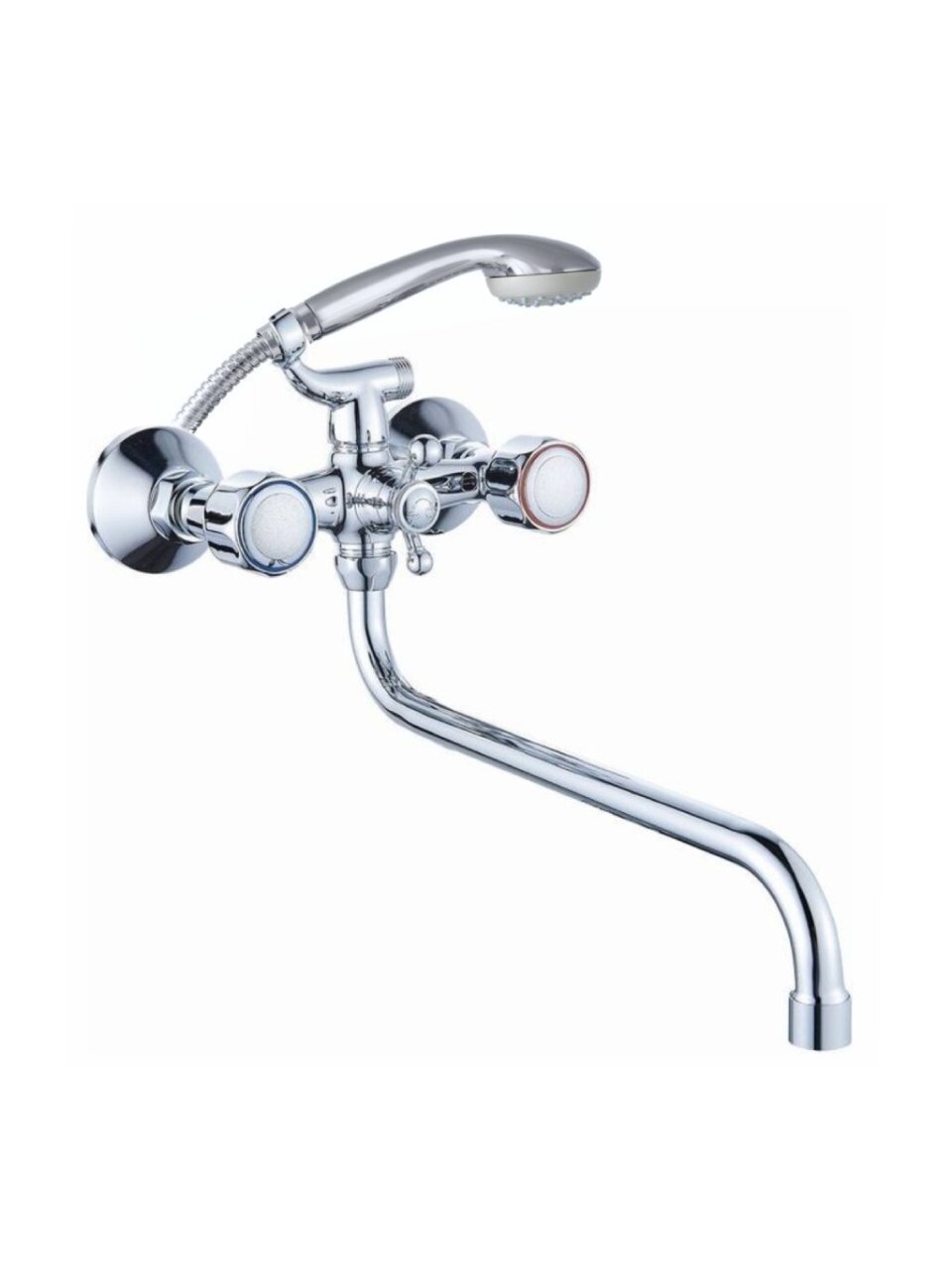 Смеситель для ванны, Gota Rocio, Orio, с кран-буксой, хром, 344510-GOTA