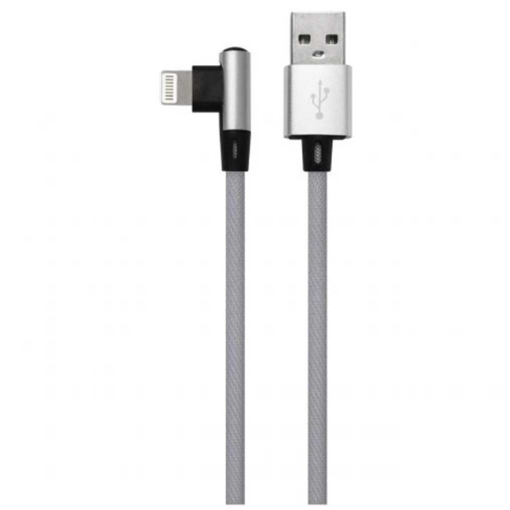 Кабель USB Red Line, Apple Lightning, 8 – pin, L-образный, серый, УТ000031533 дата кабель apple