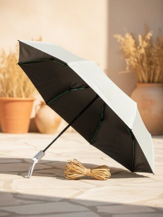 Зонт складной автомат, 8 спиц, 55 см, металл + полиэстер, цвета пастель в ассортименте, ручка белая, в ассортименте, Y4-11574