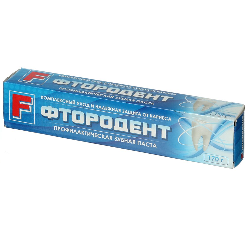 Зубная паста Фтородент Комплексный уход, 170 г