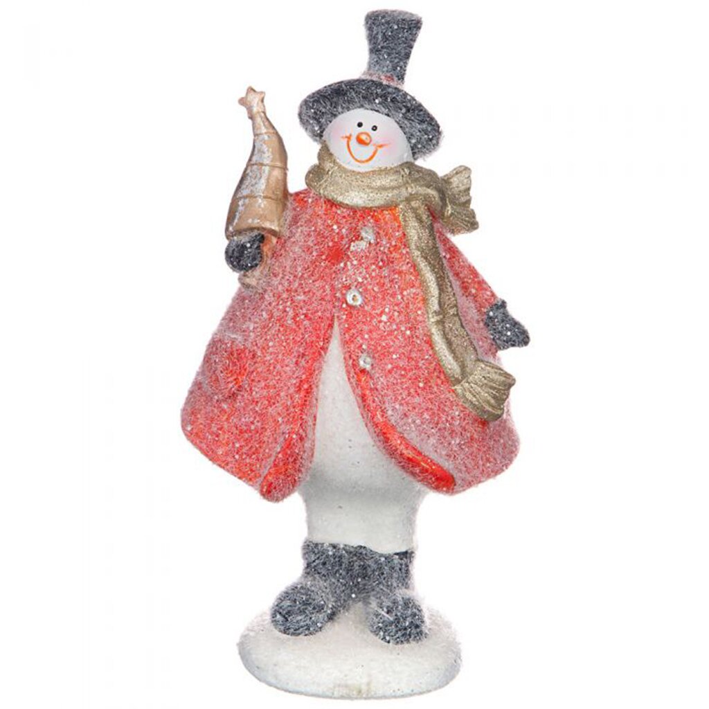 Фигурка декоративная Снеговик микс, 11х8х20 см, 100-826
