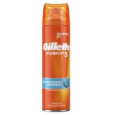 Гель для бритья, Gillette, Fusion Pro Glide Hydrating, 200 мл, 80212956
