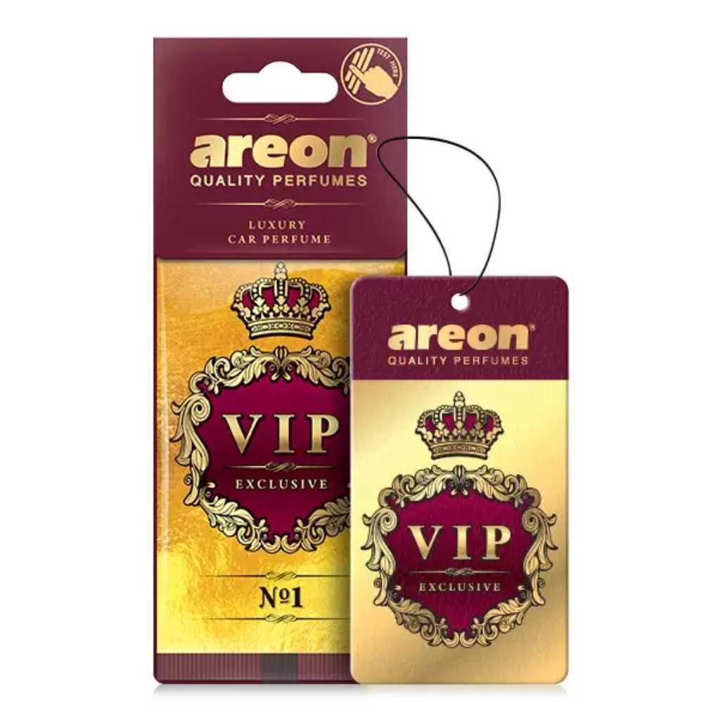 Ароматизатор в машину подвесной, сухой, Areon, "VIP" - №1, 704-VIP-01