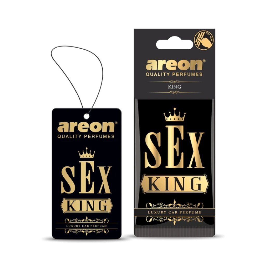 Ароматизатор в машину сухой,Areon, Sex Driv, Sex King,704-ASK-01