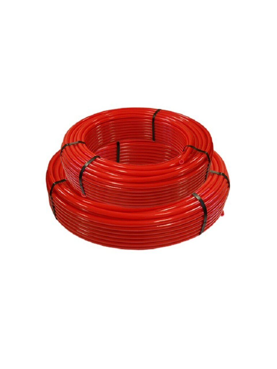 Труба для теплого пола диаметр 16х2 мм, красная, 100 м, PE-RT, РосТурПласт