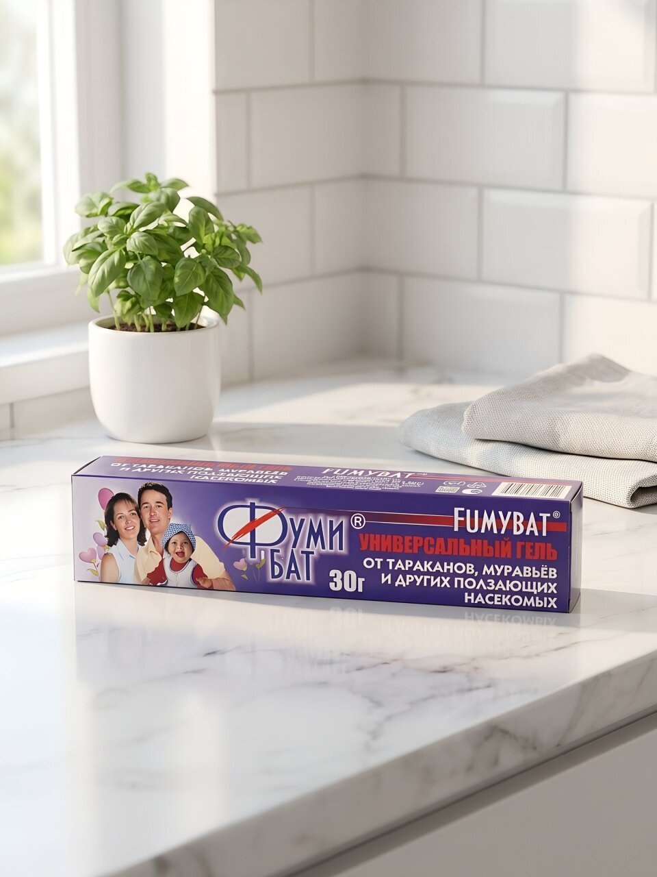 Инсектицид от тараканов, гель, 30 г, Фумибат