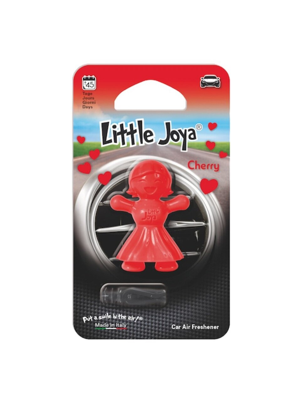 Ароматизатор в машину на дефлектор, сухой 3D, Little Joe, &amp;quot;JOYA&amp;quot; Вишня, КА-00058922
