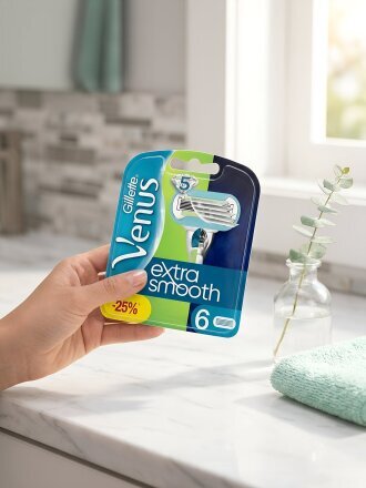 Сменные кассеты для бритв Venus, Embrace, для женщин, 6 шт