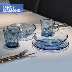Сервиз столовый стекло, 25 предметов, на 6 персон, Francy diamond, 50558