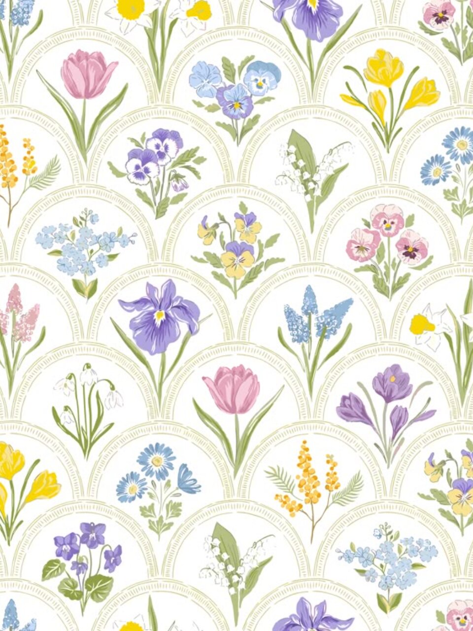 Пленка самоклеящаяся 0.45х8 м, принты, 0.08 мм, P59223